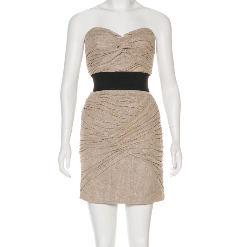 Foley + Corinna beige dress